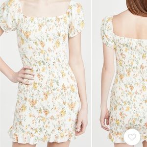NWOT Lost + wander floral mini dress